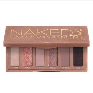 Urban Decay Naked3 Mini Eyeshadow Palette - Shimmering Neutrals brand new